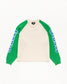 Stussy "Two Tone Raglan Sweater" Mens - Natural