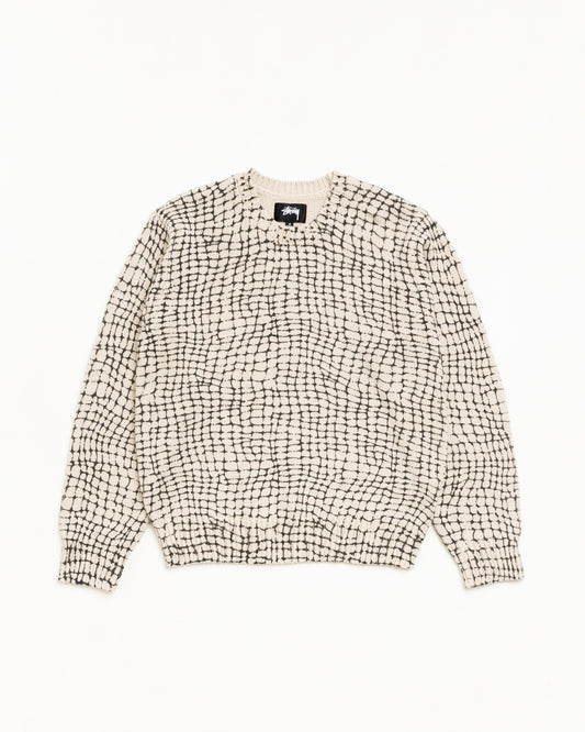 Stussy "Mesh Print Sweater" Mens - Mesh Net