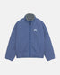 Stussy "Sherpa Reversible Jacket" Mens - Bluestone