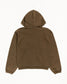 Stussy "Zip Hoodie Faded Graphic" Mens - Olive