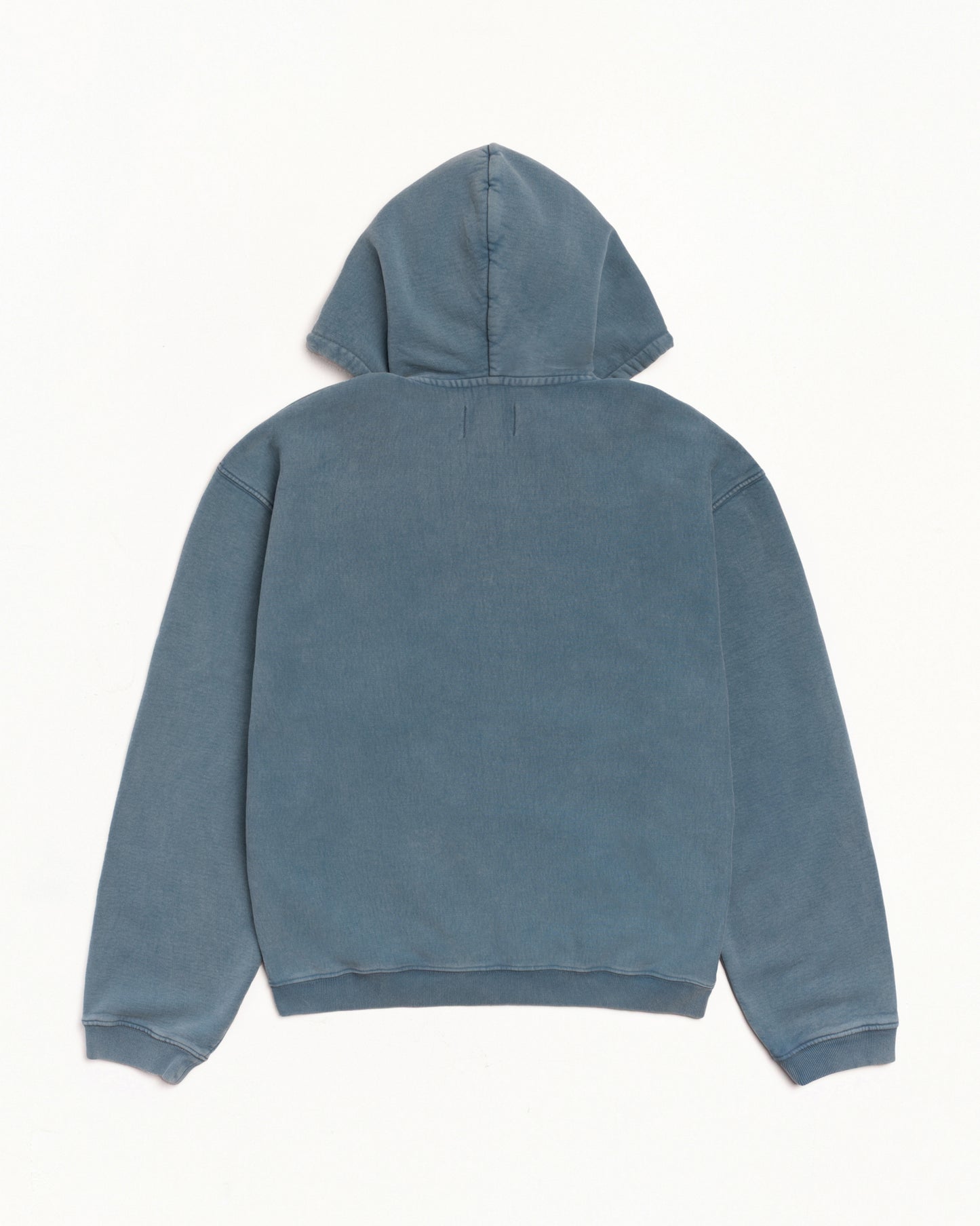 Stussy "Zip Hoodie Faded Graphic" Mens - Washed Navy