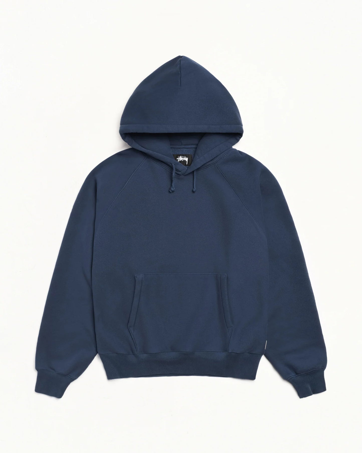 Stussy "Relaxed Fleece Raglan Hoodie" M - Navy