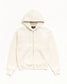 Stussy "Cursive Applique Zip Hood" Mens - Natural