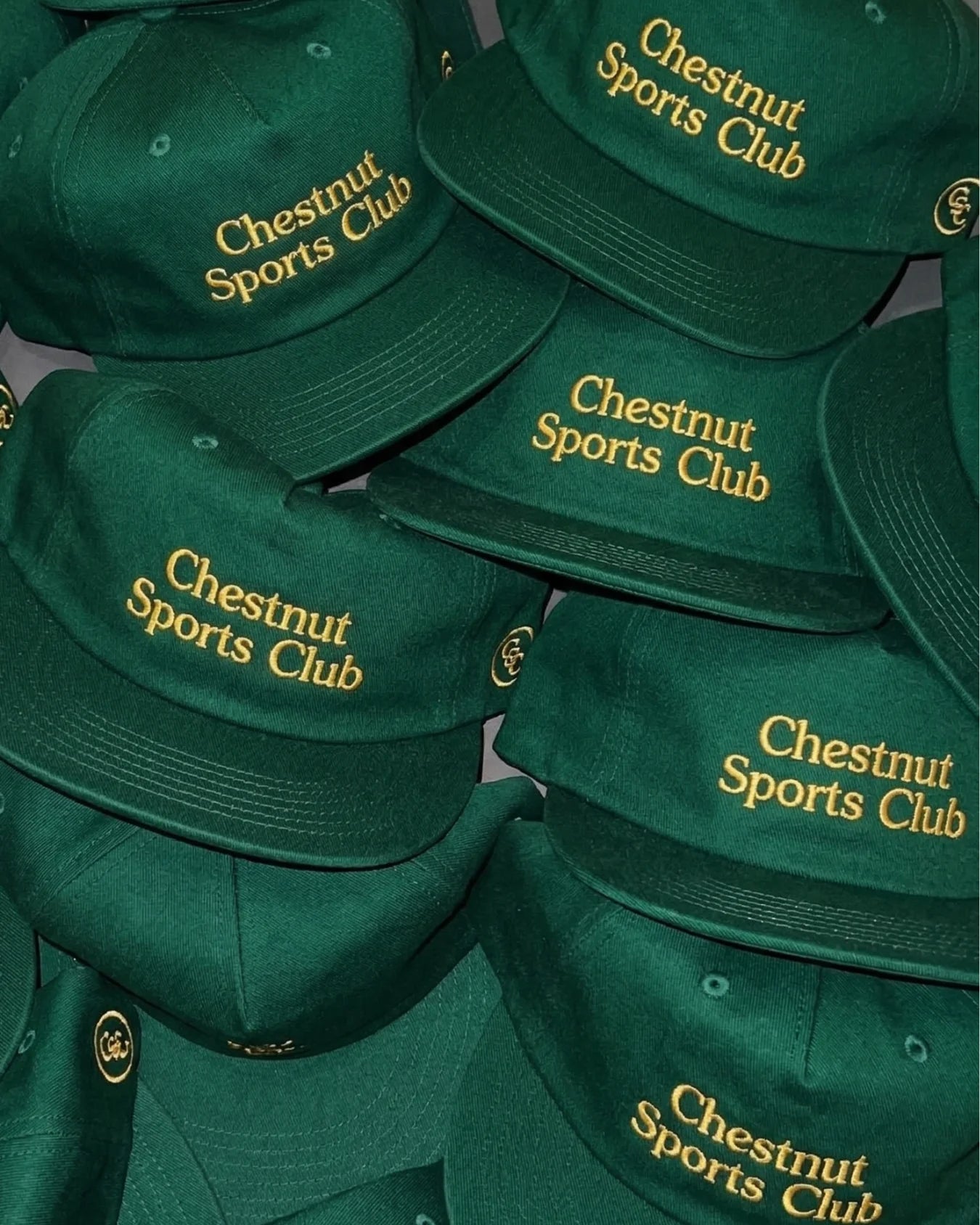 Chestnut Sports Club "Logo Hat" Mens - Green