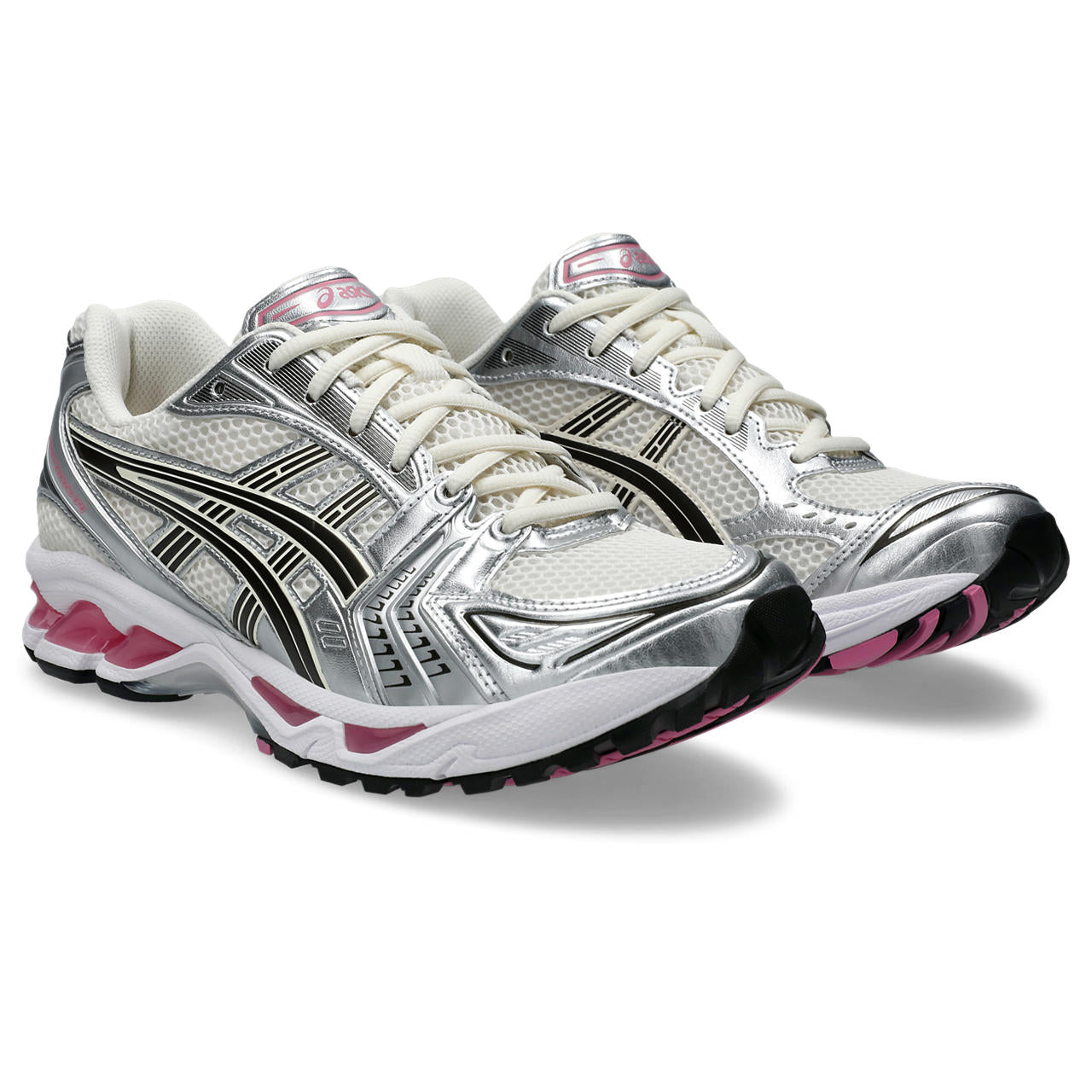 Asics "Gel-Kayano 14" Mens - Cream / Sweet Pink