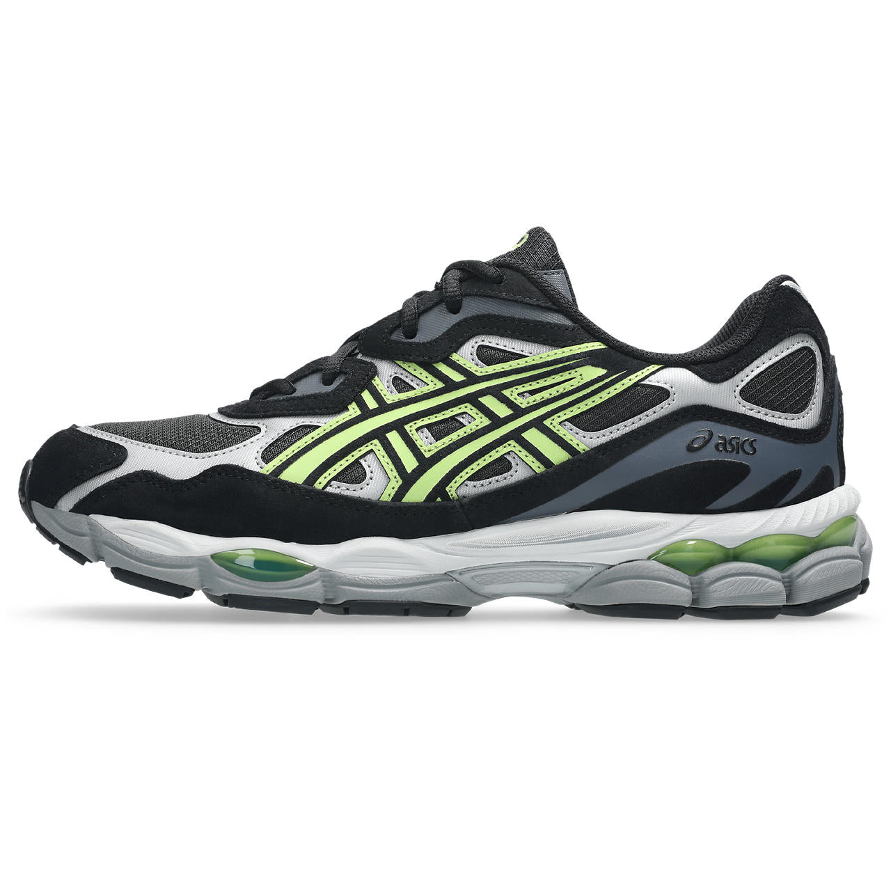 Asics "Gel-NYC" Mens - Graphite Grey / Lime Green