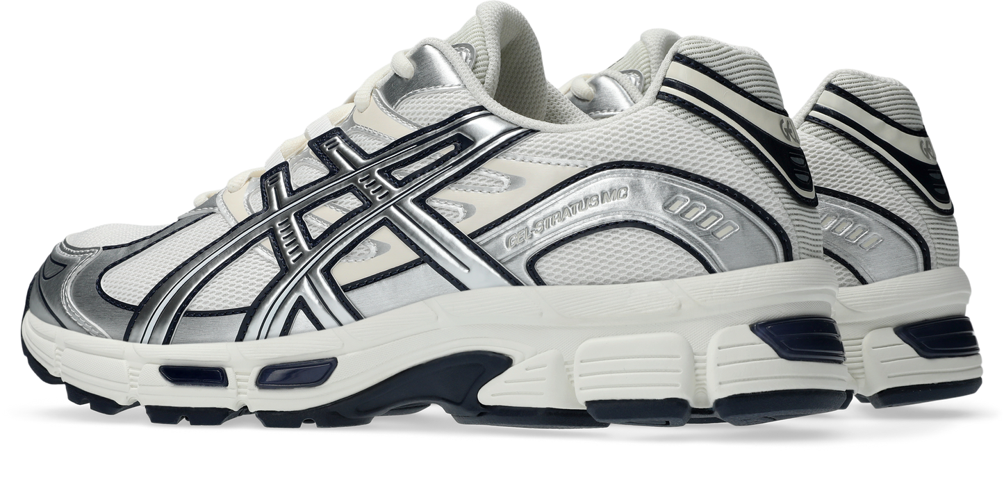 Asics "Gel-Stratus MC" Mens - Cream / Pure Silver