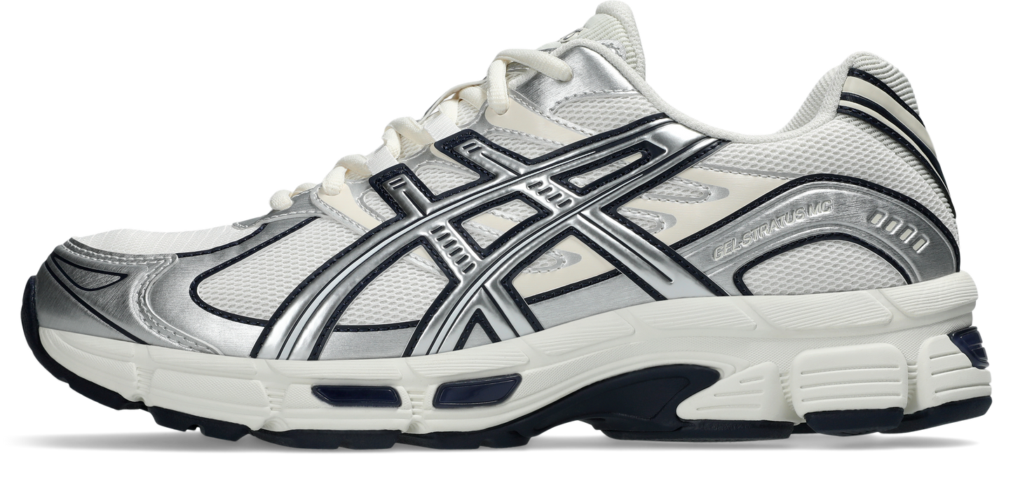 Asics "Gel-Stratus MC" Mens - Cream / Pure Silver