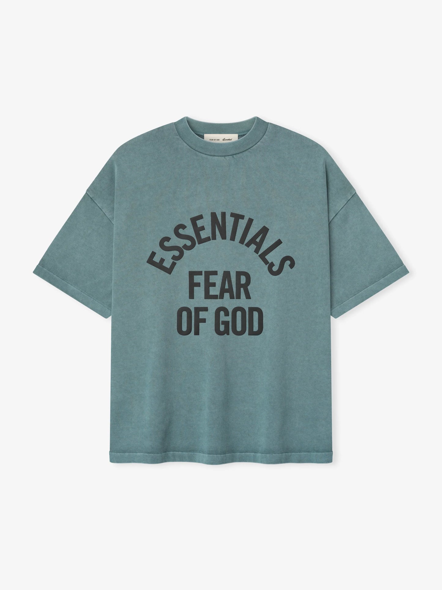 Fear of God Essentials "Campus 90's Short Sleeve Tee" Mens - Faded Coast