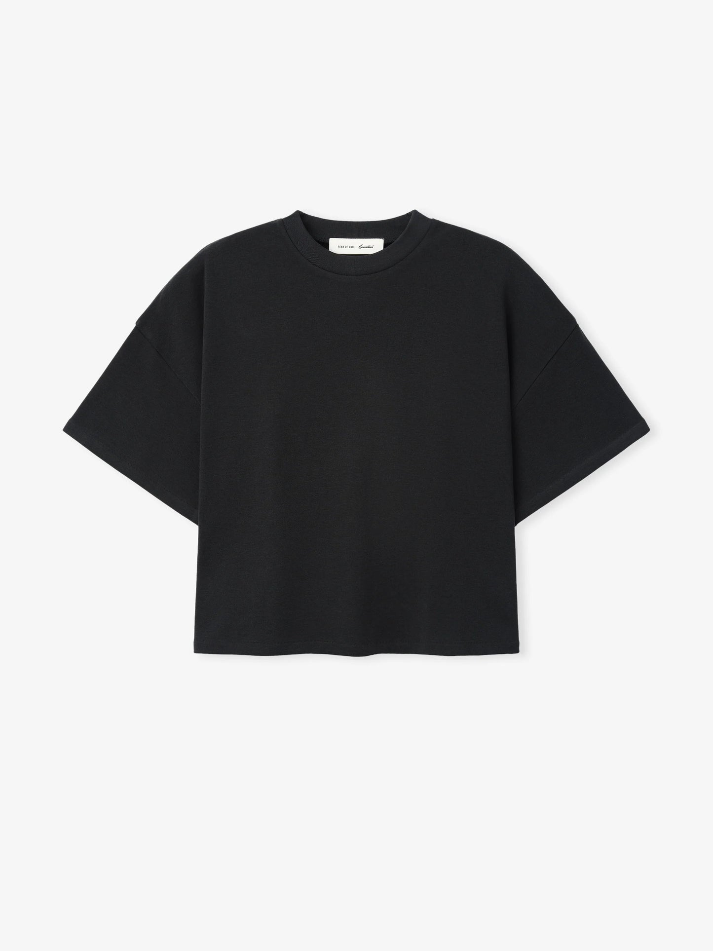 Fear of God Essentials "Boxy Tee" Womens - Vintage Black
