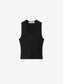 Fear of God Essentials "Rib Knit Fitted Tank" Womens - Vintage Black