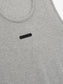 Fear of God Essentials "Rib Knit Fitted Tank" Womens - Concrete Heather