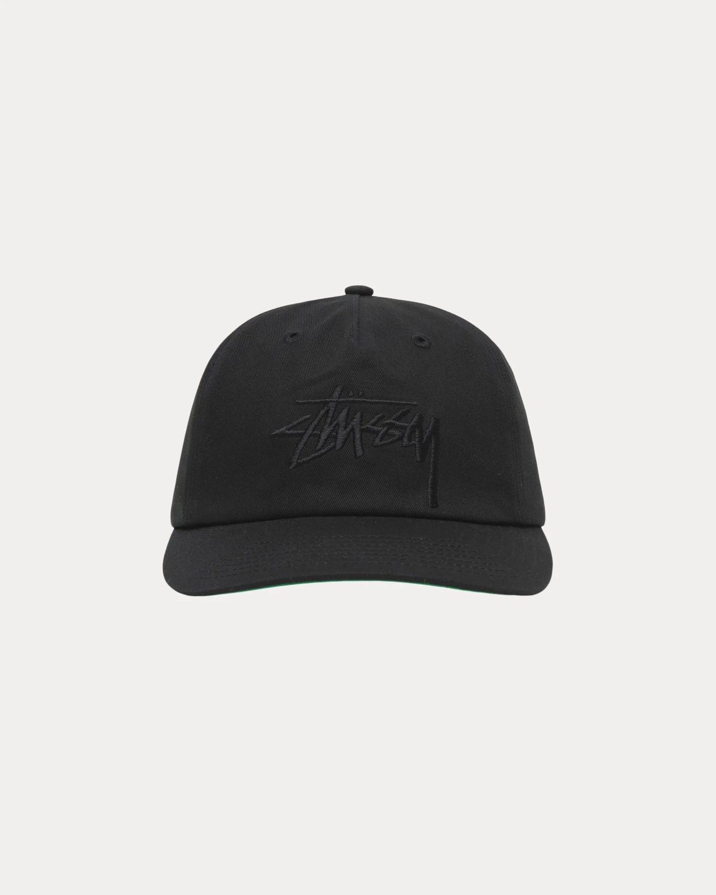 Stussy "Big Stock Mid Depth Cap" M - Black