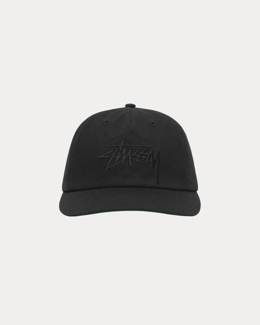 Stussy "Big Stock Mid Depth Cap" M - Black