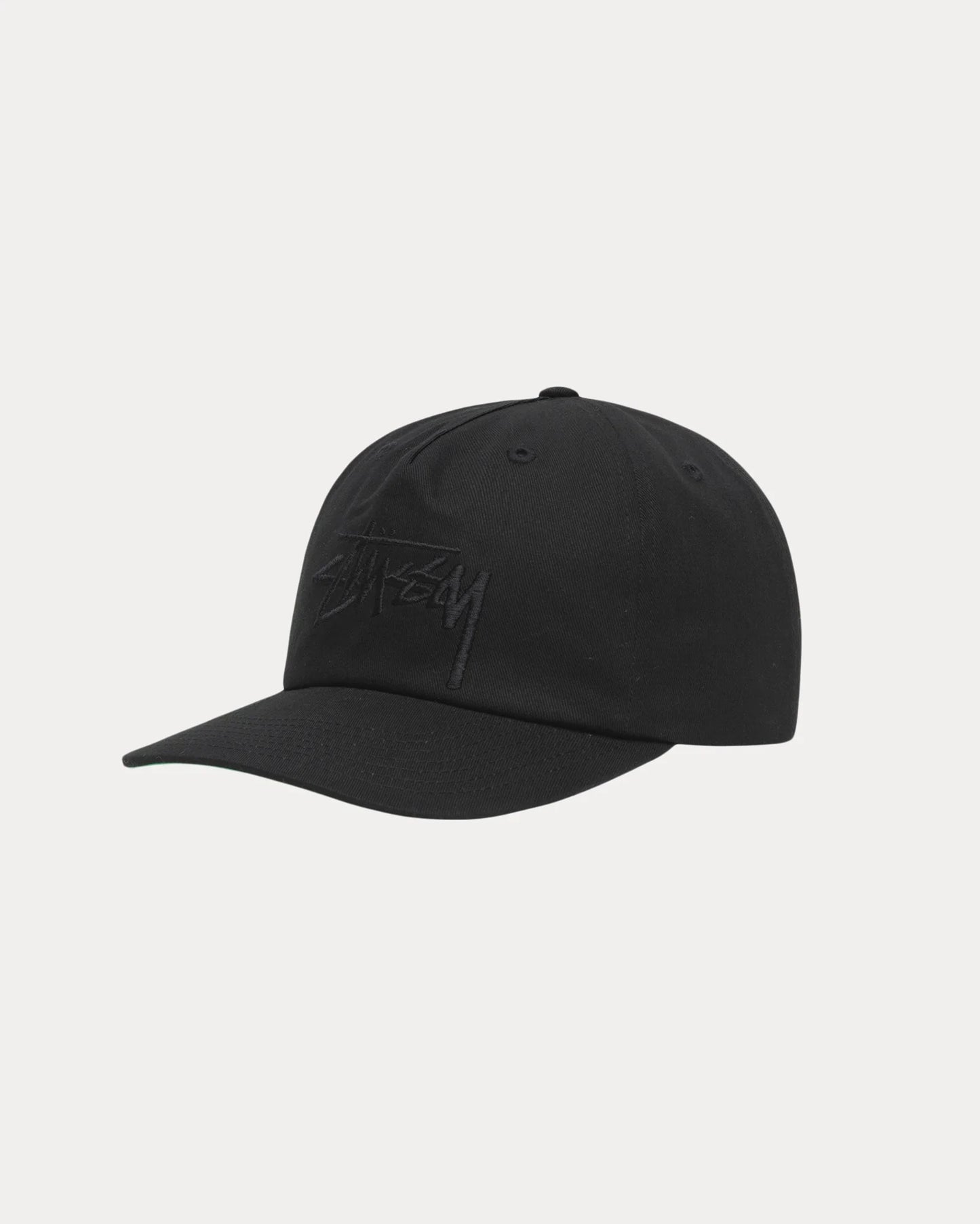 Stussy "Big Stock Mid Depth Cap" M - Black
