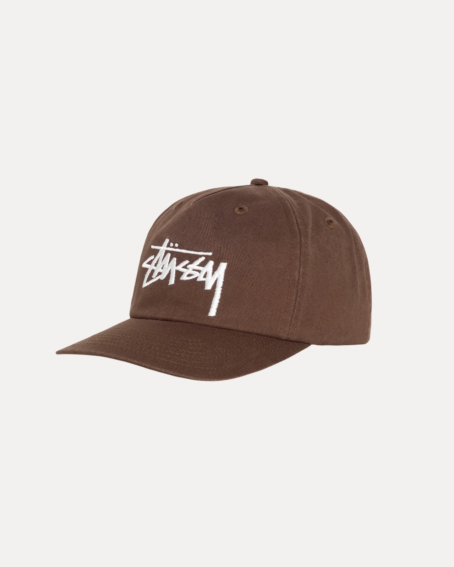 Stussy "Big Stock Mid Depth Cap" M - Chocolate