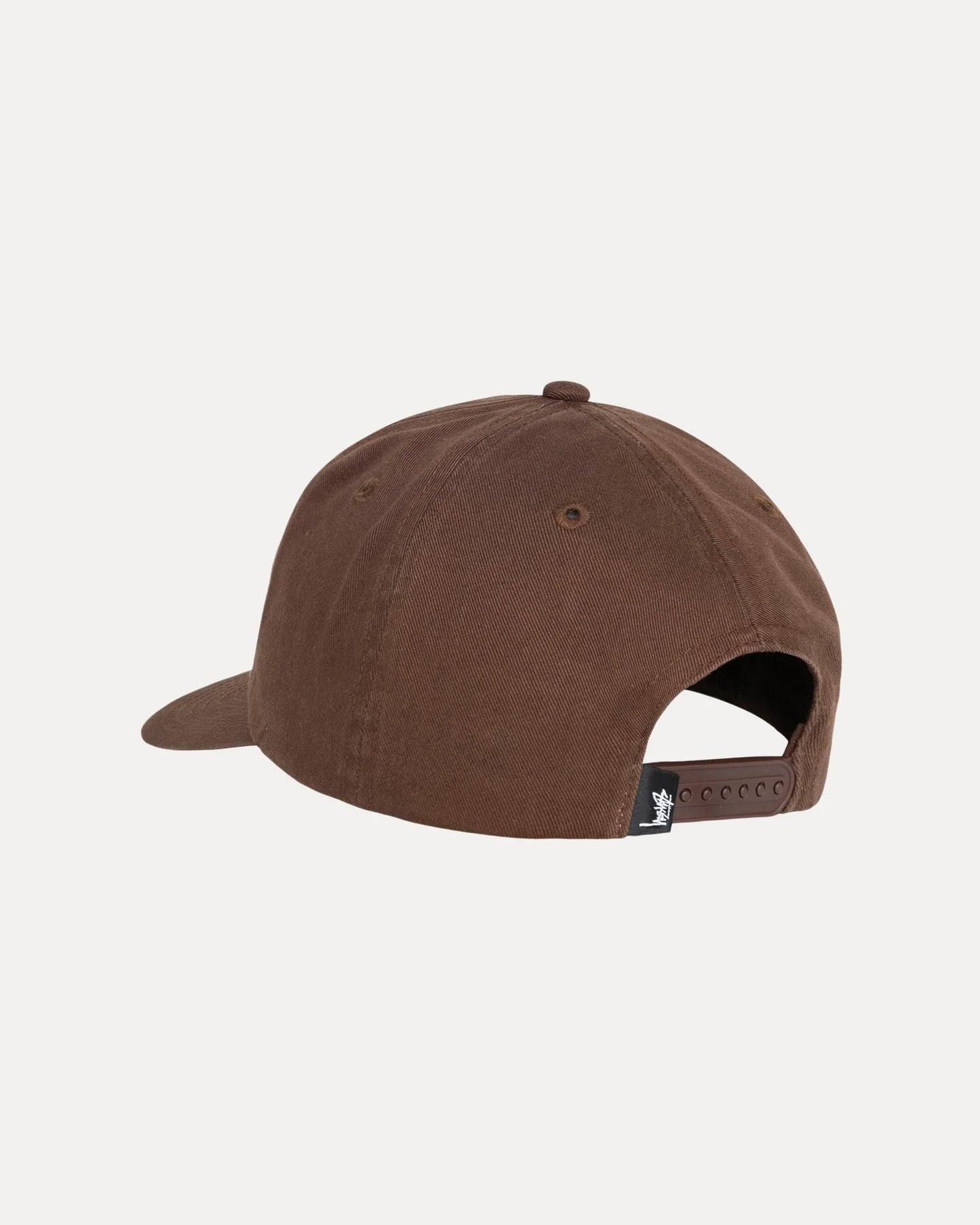 Stussy "Big Stock Mid Depth Cap" M - Chocolate