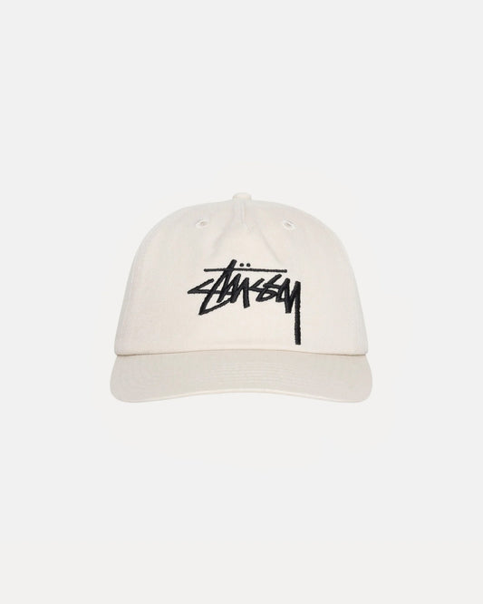 Stussy "Big Stock Mid Depth Cap" M - Faded Tan