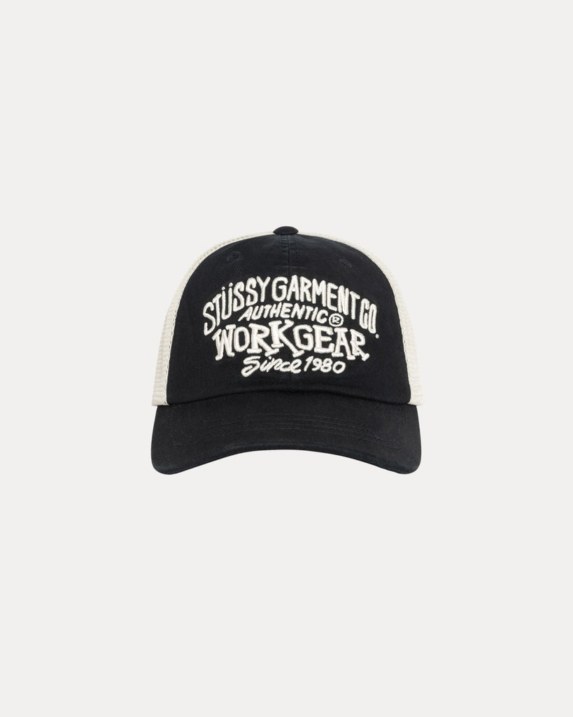 Stussy 25ss WORKGEAR STRAPBACK BLACK ③ Sneaker Politics