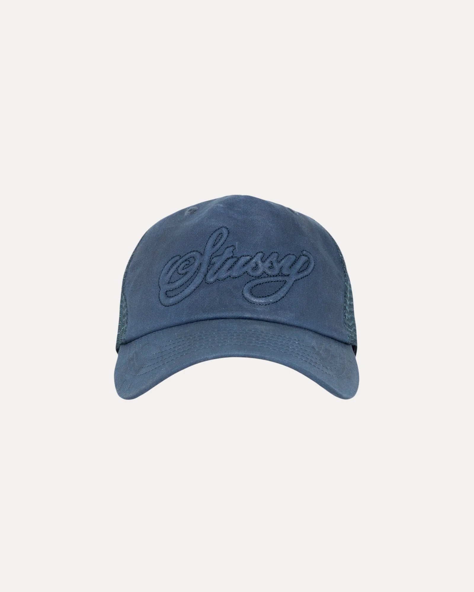 帽子 stussy CURSIVE STITCH SNAPBACK TRUCKER Stussy 