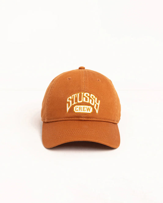 Stussy "LP Crew Strapback" - Rust
