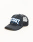 Stussy "Burley Threads Trucker" - Black
