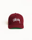 Stussy "Big Stock Snapback" - Crimson