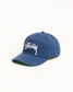 Stussy "Big Stock Mid Depth Hat" - Deep Blue