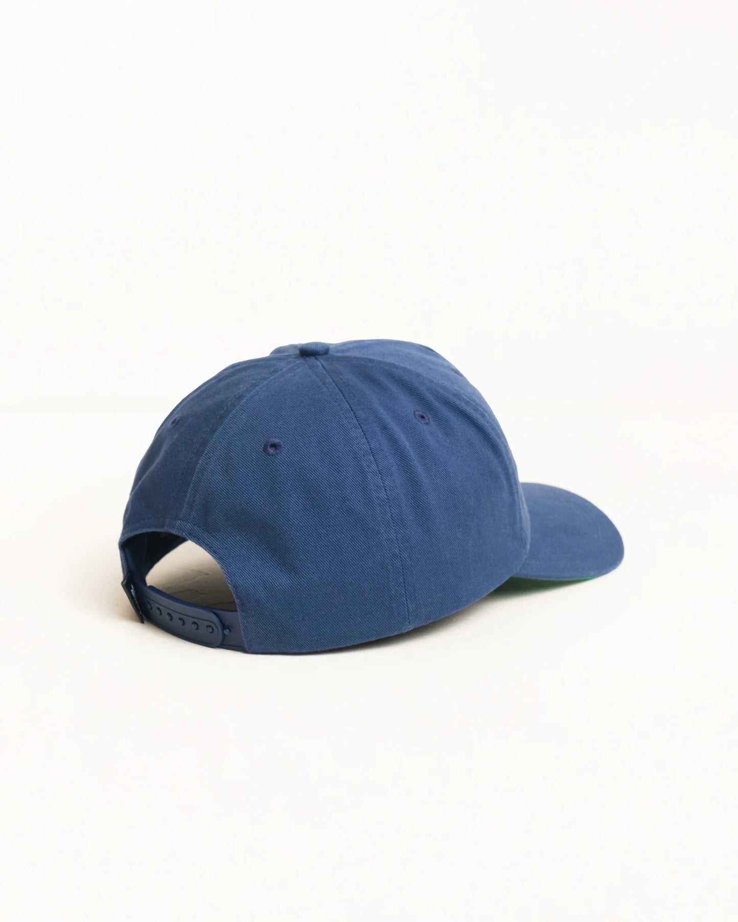 Stussy "Big Stock Mid Depth Hat" - Deep Blue