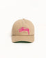 Stussy "Big Stock Mid Depth Hat" - Khaki