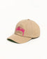 Stussy "Big Stock Mid Depth Hat" - Khaki