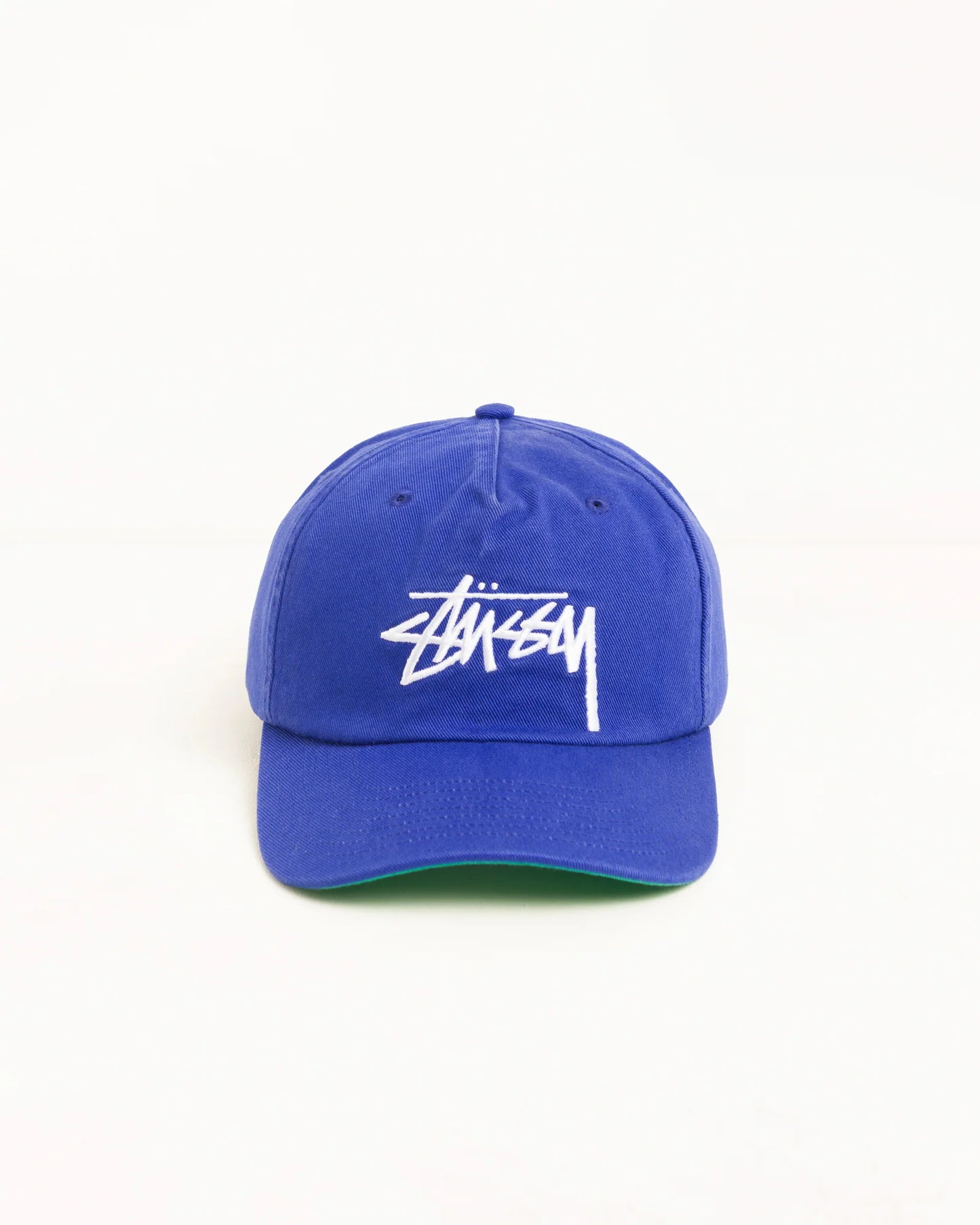 Stussy "Big Stock Mid Depth Hat" - Royal