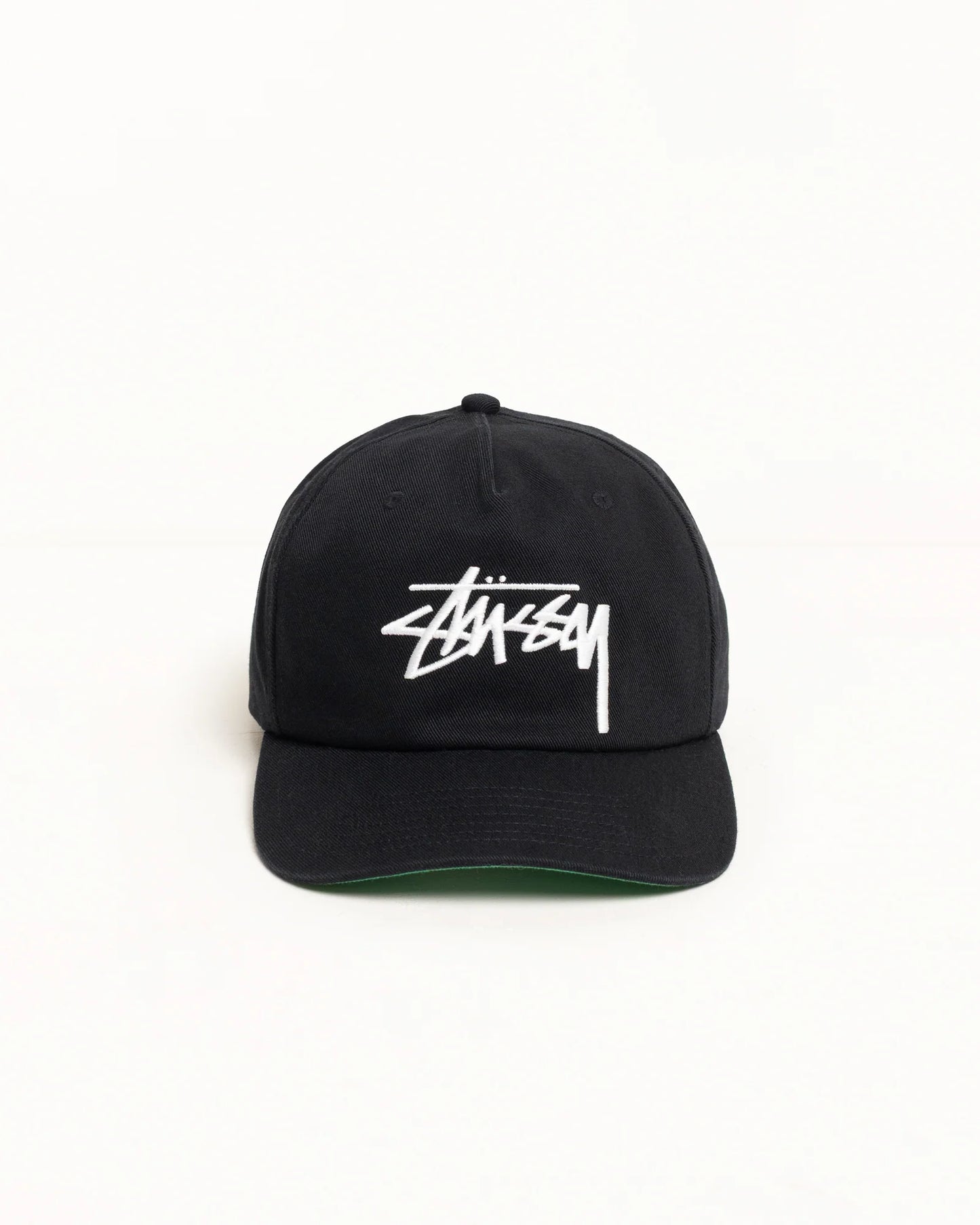 Stussy "Big Stock Mid Depth Hat" - Shadow Black