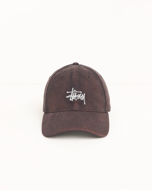 Stussy "Washed Basic Stussy Cap" - Brown