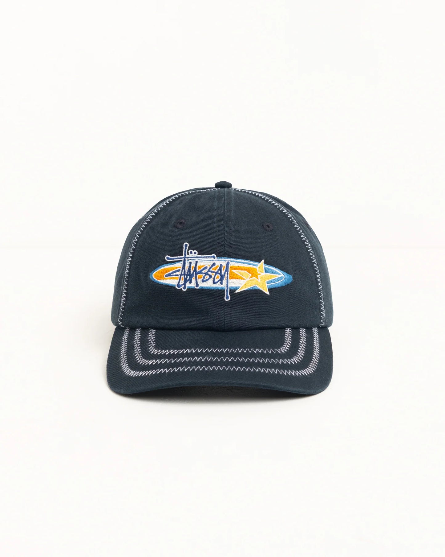 Stussy "Oval Star Cap" - Black