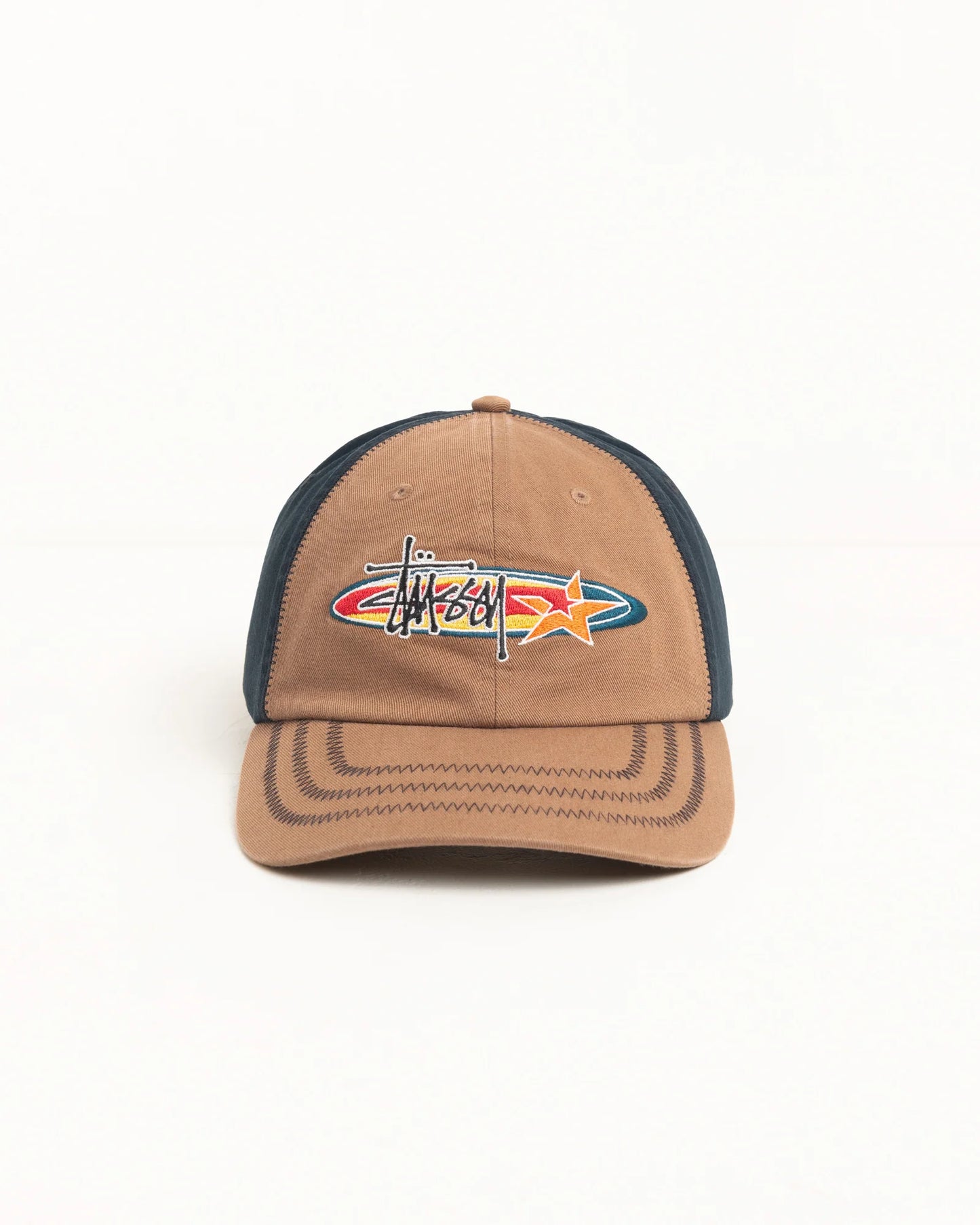 Stussy "Oval Star Cap" - Brown