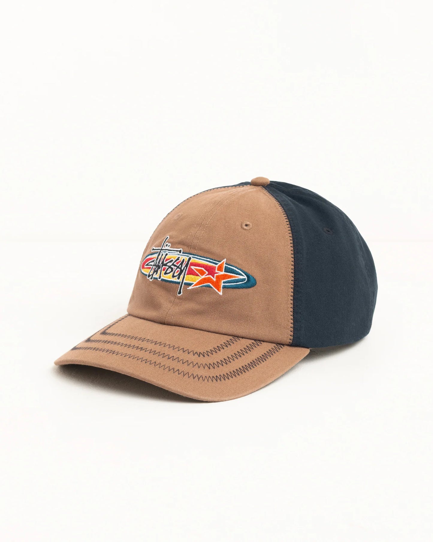 Stussy "Oval Star Cap" - Brown