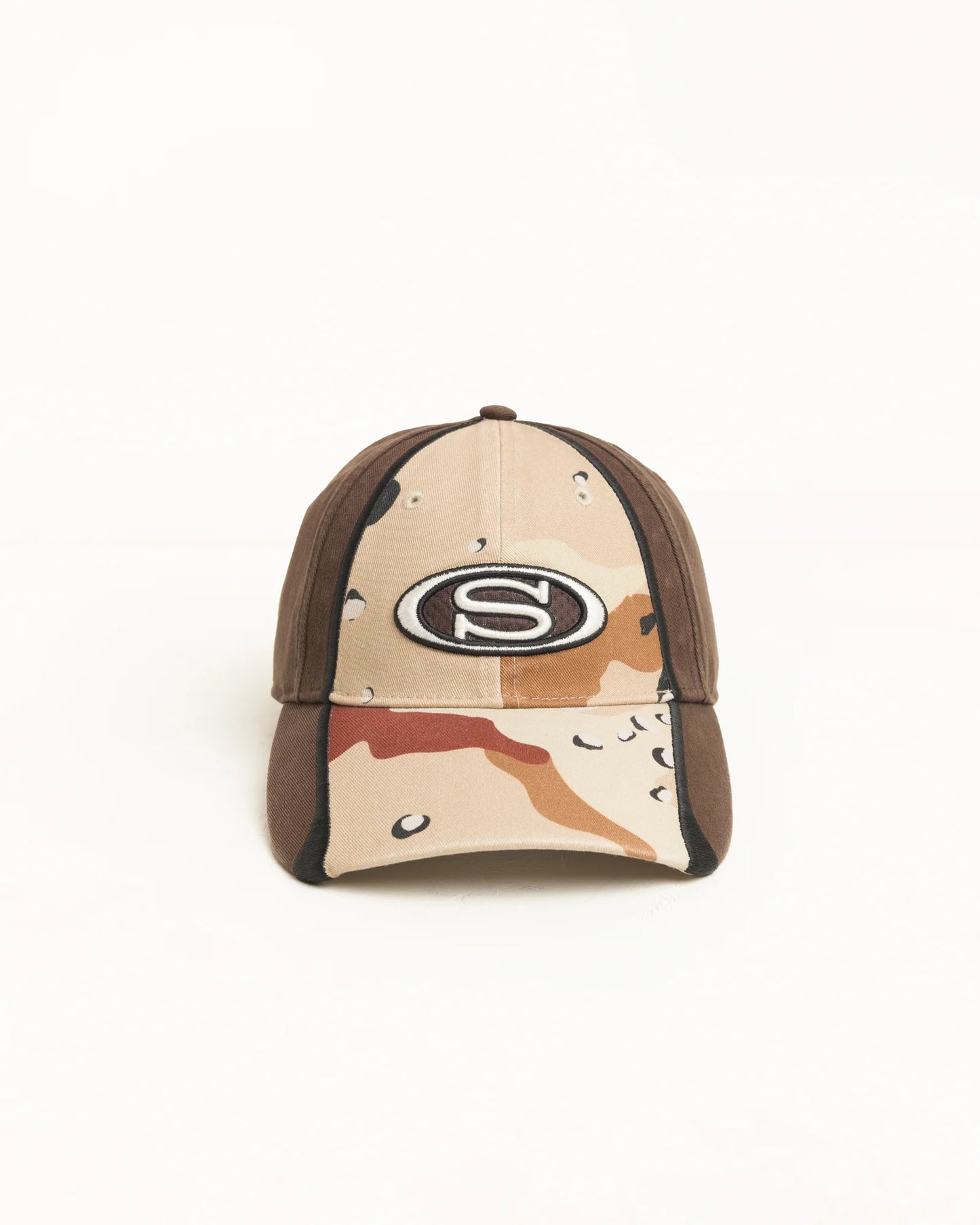 Stussy "S Oval Cap" - Desert Camo
