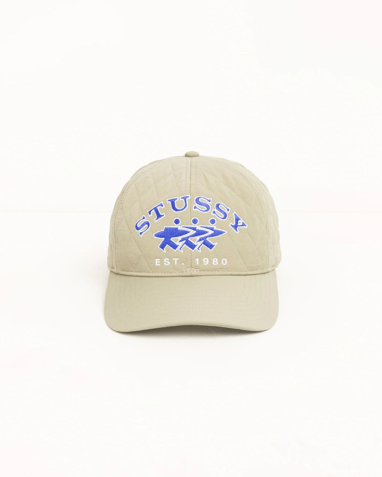 Stussy "Quilted Surfwalk Snapback Cap" - Khaki