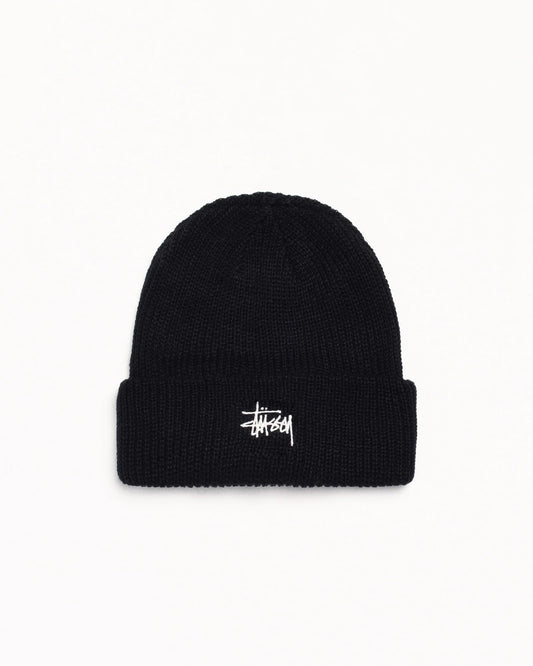 Stussy "Basic Cuff Beanie" - Black