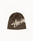 Stussy "Brushed Out Stock Skullcap"- Brown