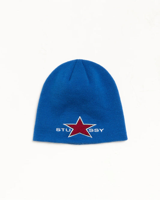 Stussy "Star Skullcap Chenille" - Blue