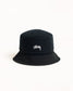 Stussy "Reversible Stock Bucket Hat" - Black/Olive