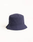 Stussy "Reversible Stock Bucket Hat" - Navy/Stone