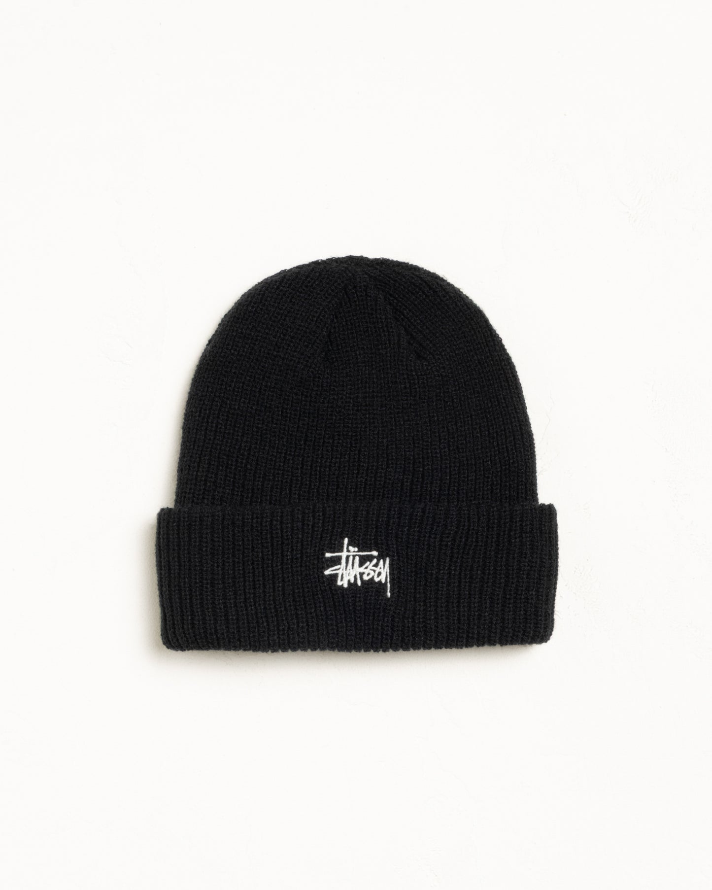 Stussy "Basic Cuff Beanie" - Black