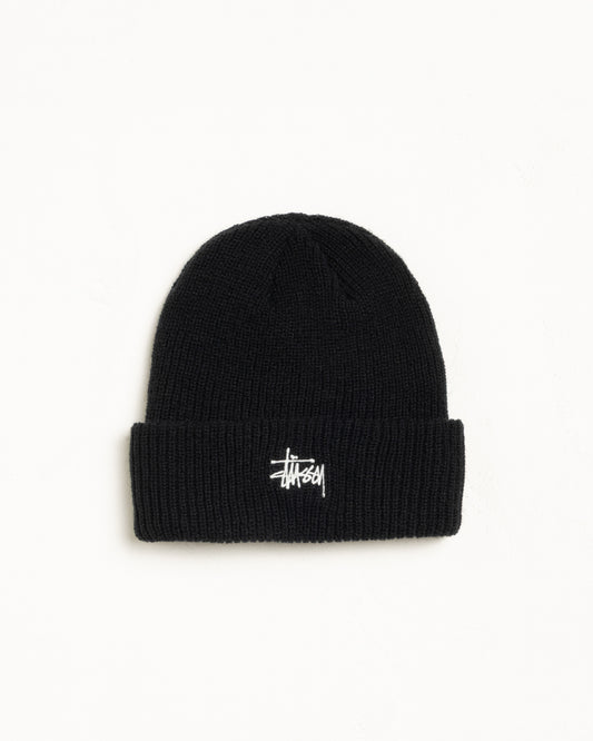 Stussy "Basic Cuff Beanie" - Black