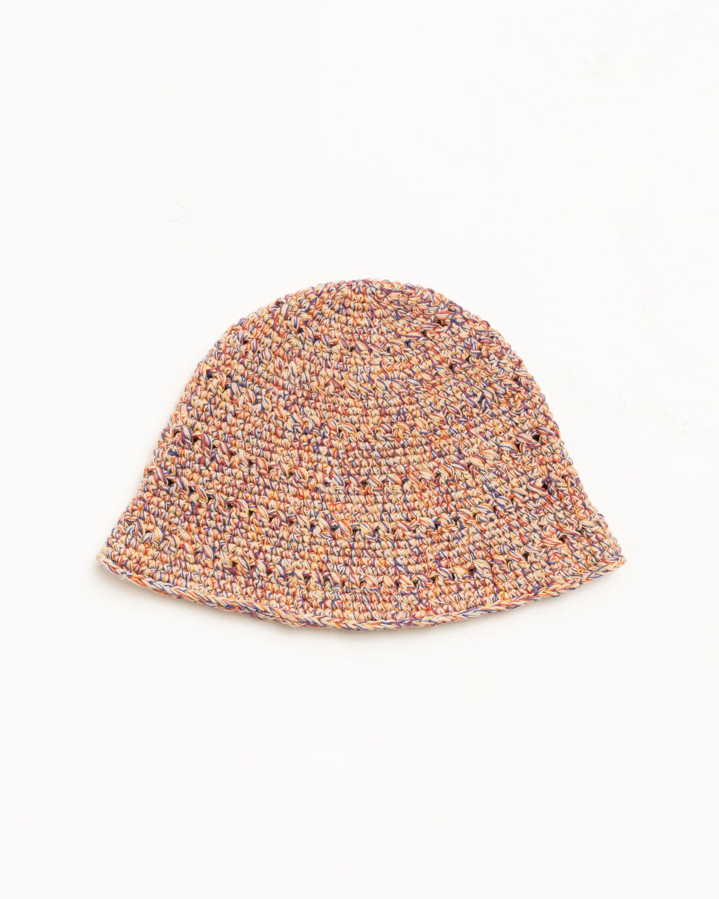 Stussy "Hemp Stock Knit Bucket Hat" - Multi Tan