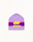 Stussy "Stripe Ski Beanie" - Purple