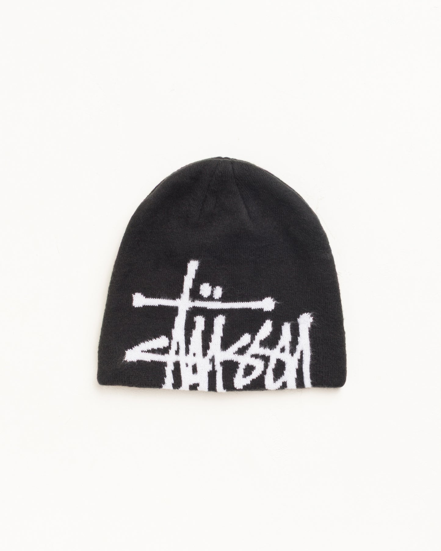 Stussy "Brushed Out Basic Skullcap"- Black