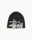 Stussy "Brushed Out Basic Skullcap"- Black